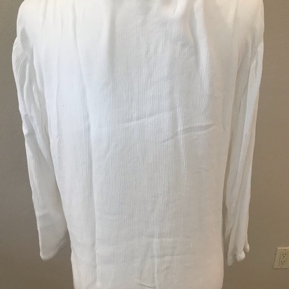 White Sheer Top - Picture 6 of 6